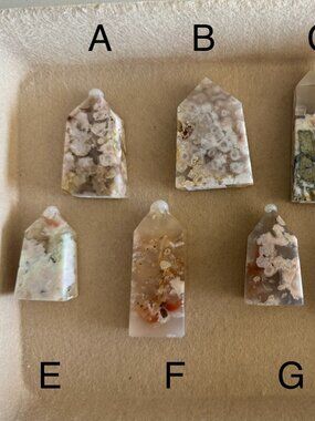 Flower Agate Tower Crystal